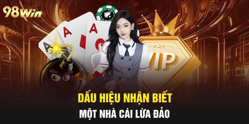 Dấu hiệu nhận biết một nhà cái lừa đảo không uy tín
